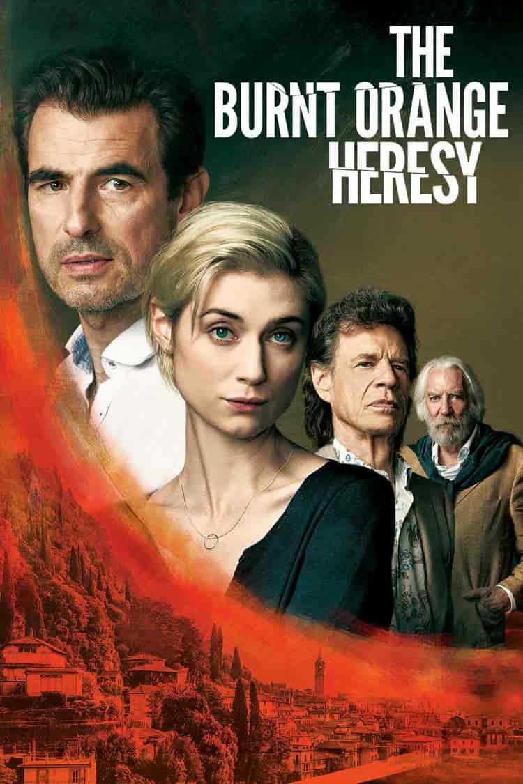 Poster for The Burnt Orange Heresy
